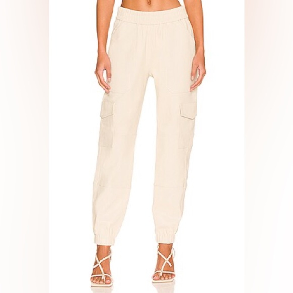 SPRWMN Leather Cargo Pant
